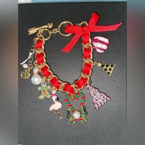 Betsey Johnson Christmas bracelet